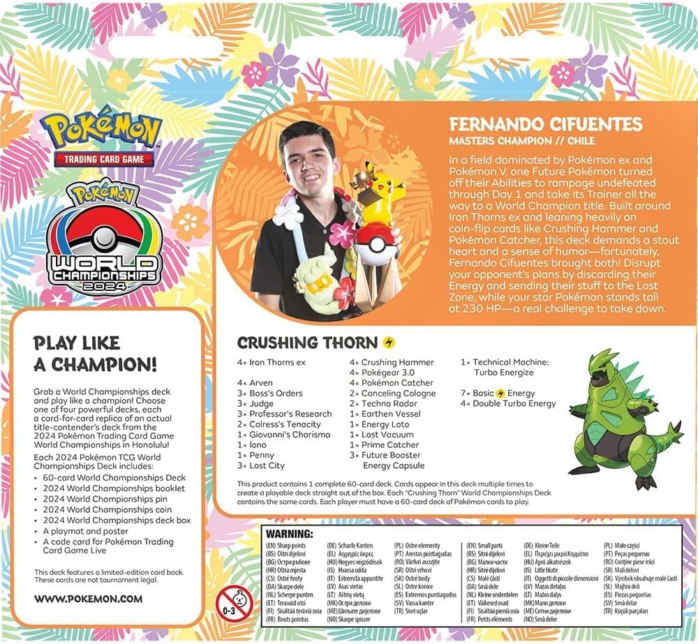 2024 Pokémon TCG World Championships Deck - image 7