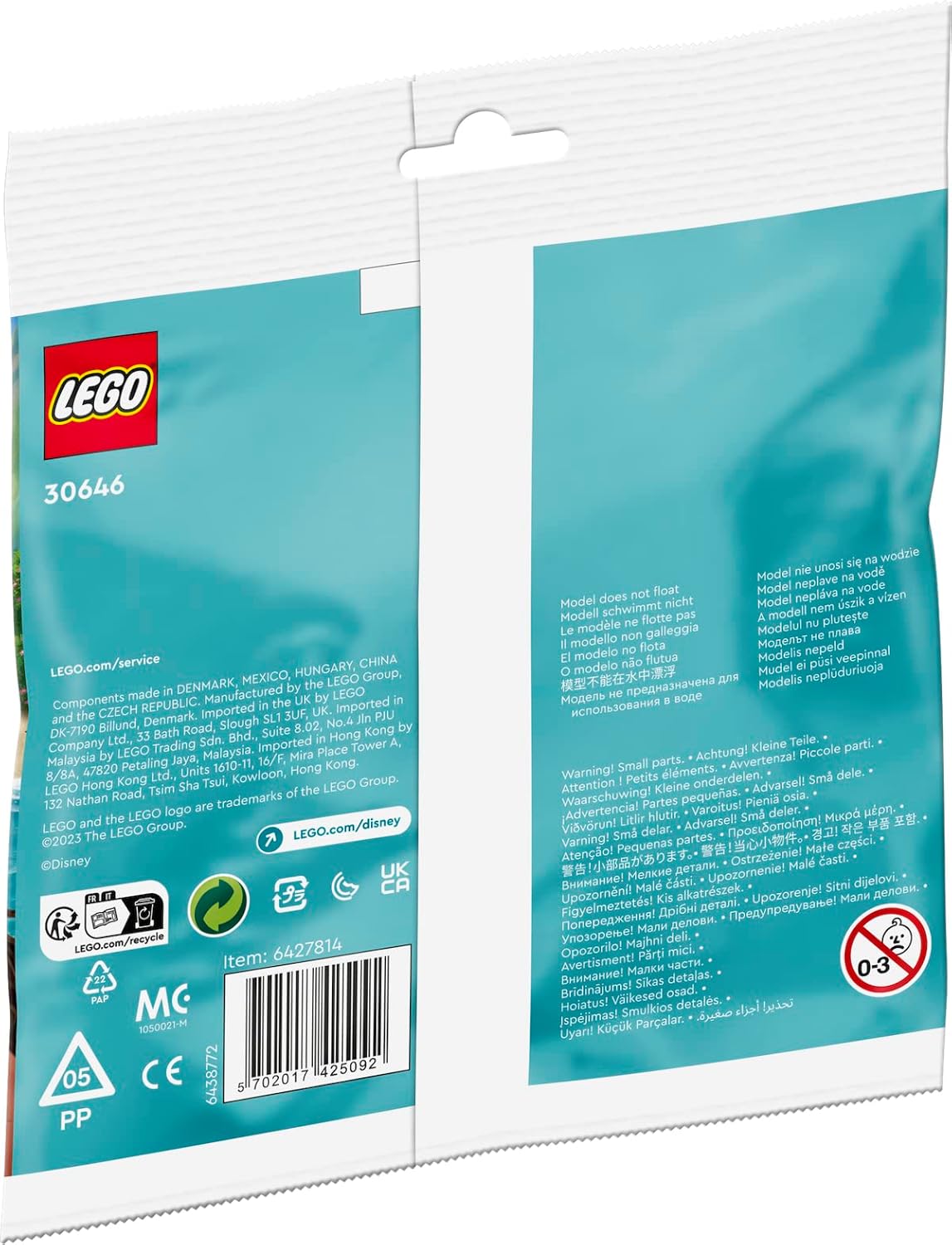 LEGO 30646 Moana's Dolphin Cove polybag - New. - image 3