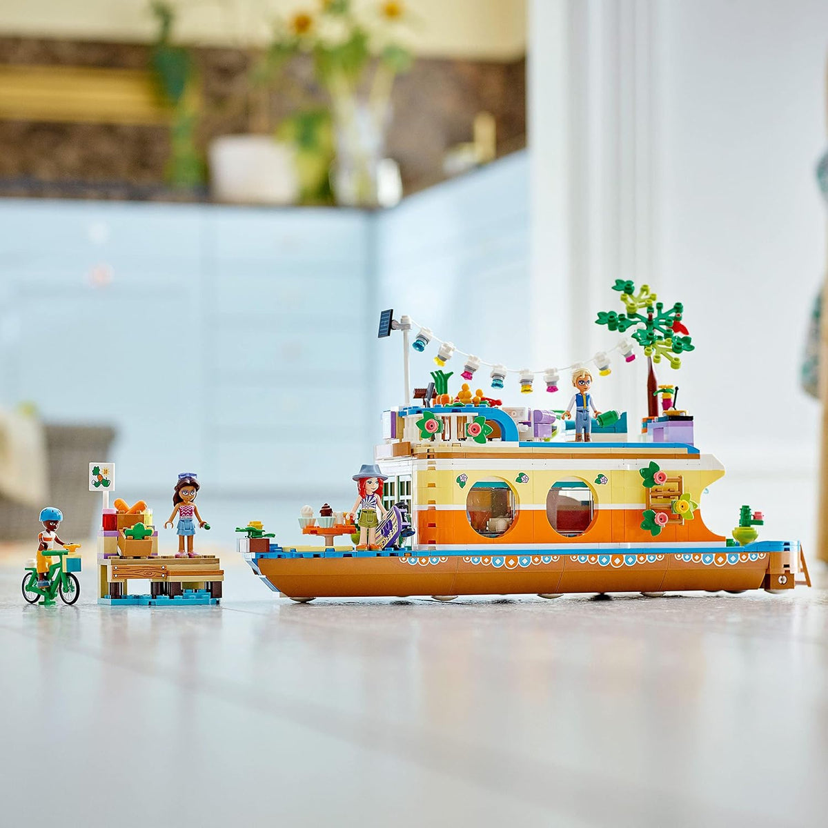 LEGO 41702 Friends The Barge Boat Toy for Children from 7 Years with Garden - image 6