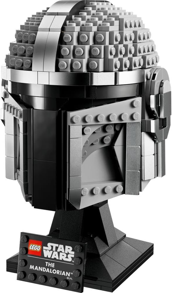 LEGO 75328 Star Wars The Mandalorian Helmet Buildable Model Kit - image 8