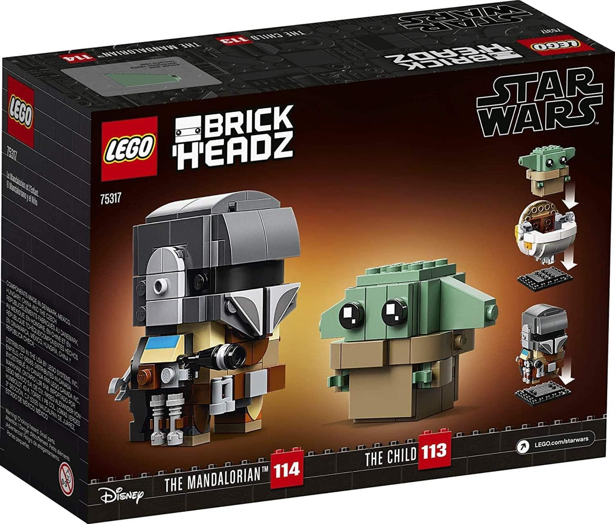 LEGO BrickHeadz Star Wars The Mandalorian & The Child - image 4