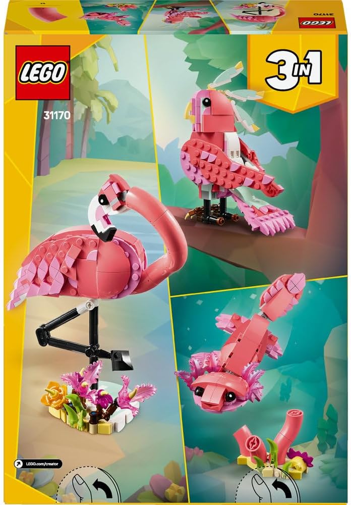 LEGO Creator 3in1 Wild Animals: Pink Flamingo - image 12