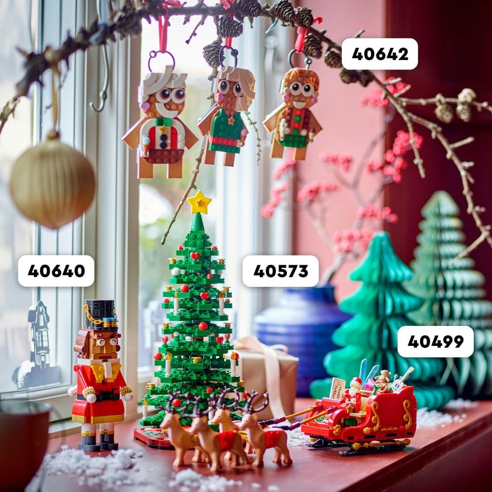 LEGO Santa’s Sleigh - Building Toy w/ 4 Reindeer Figures, a Santa Claus Minifigure and Toy Gifts - image 8
