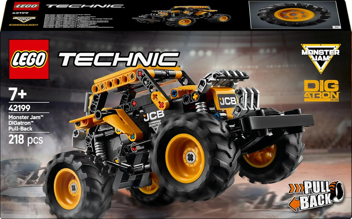 LEGO Technic Monster Jam DIGatron Pull-Back Truck Toy - image 8