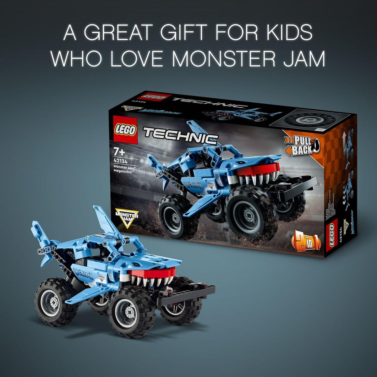 LEGO Technic Monster Jam Megalodon 42134 Building Toy Set for Kids - image 6
