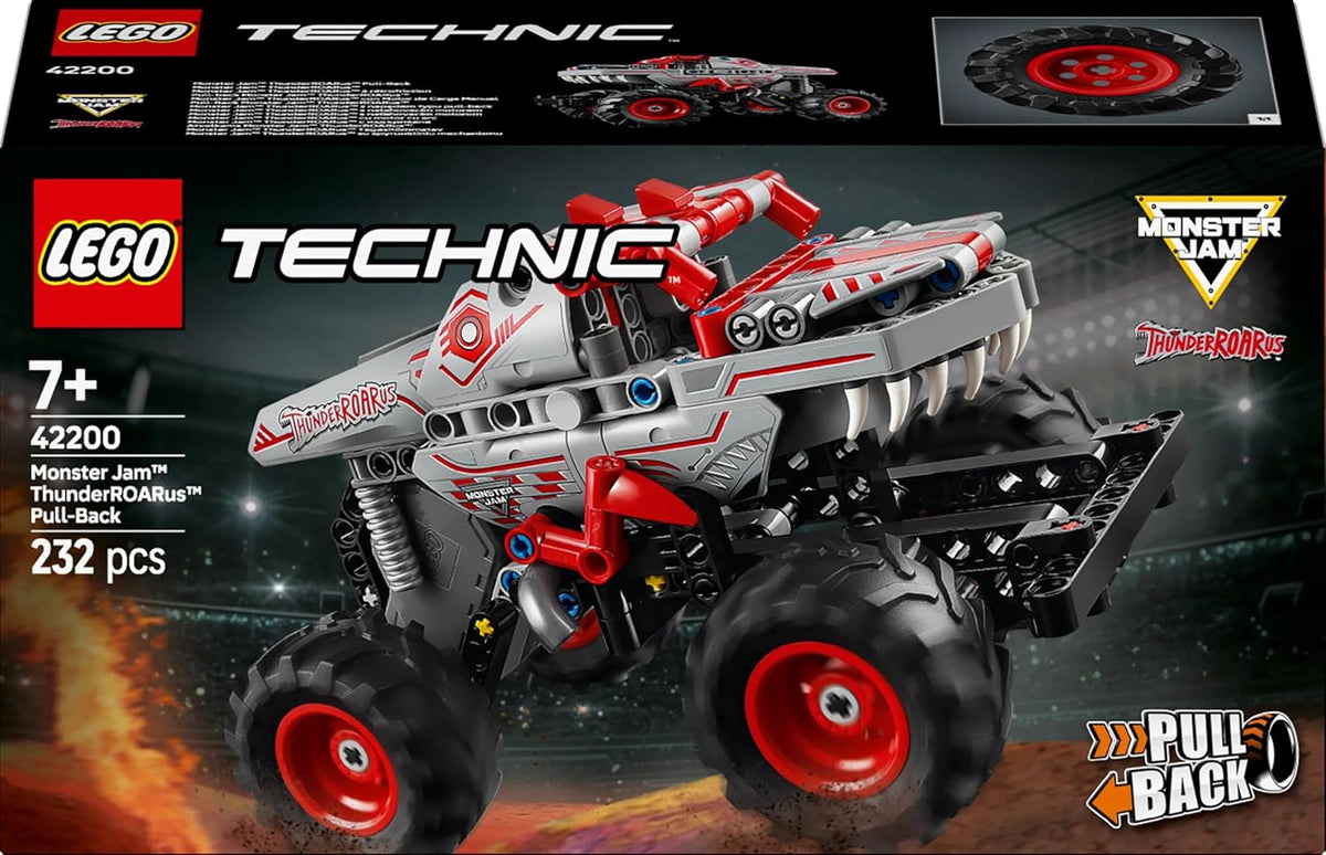 LEGO Technic Monster Jam ThunderROARus Pull-Back Truck Toy - image 8