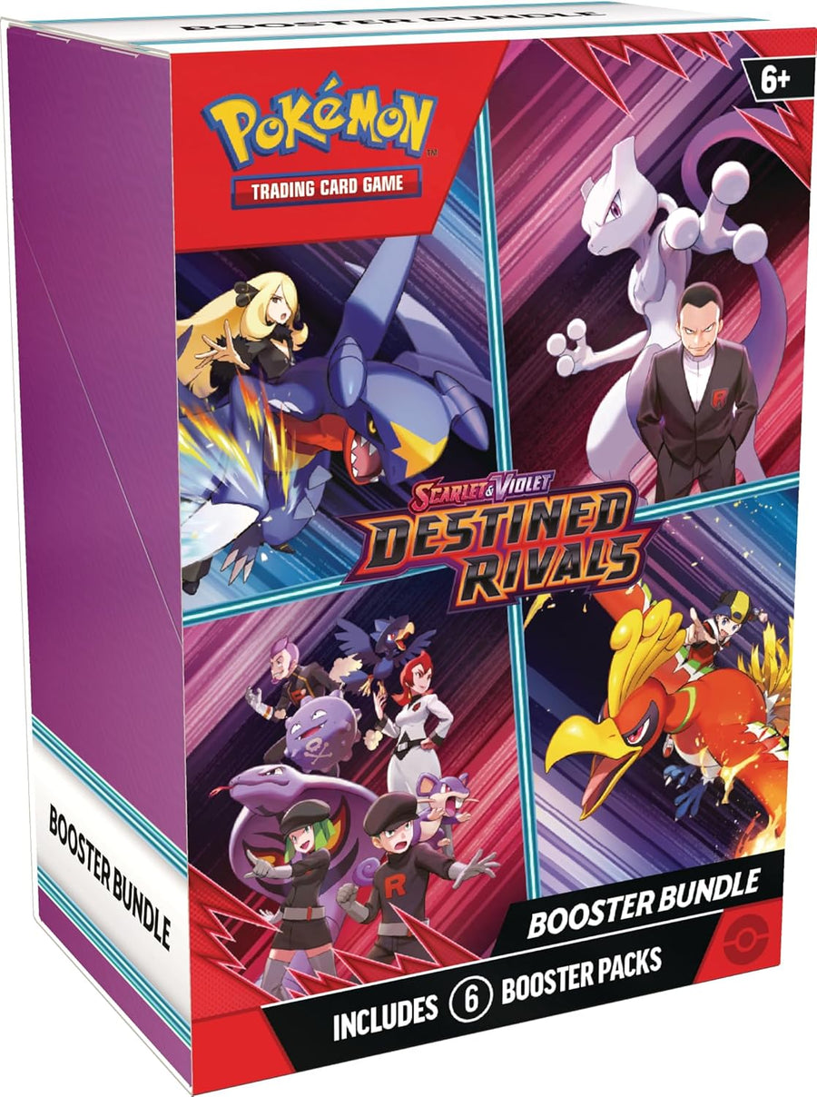 Pokémon TCG: Destined Rivals Booster Bundle (6 Packs)