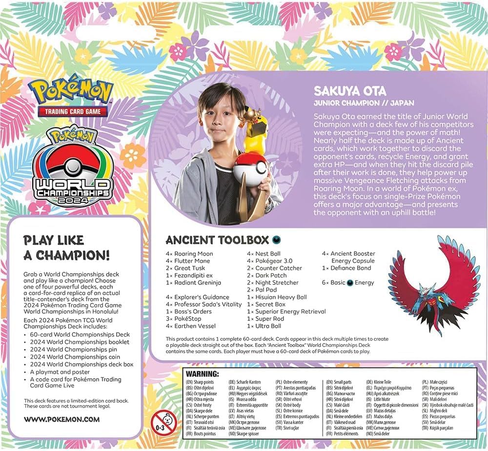 2024 Pokémon TCG World Championships Deck - image 6