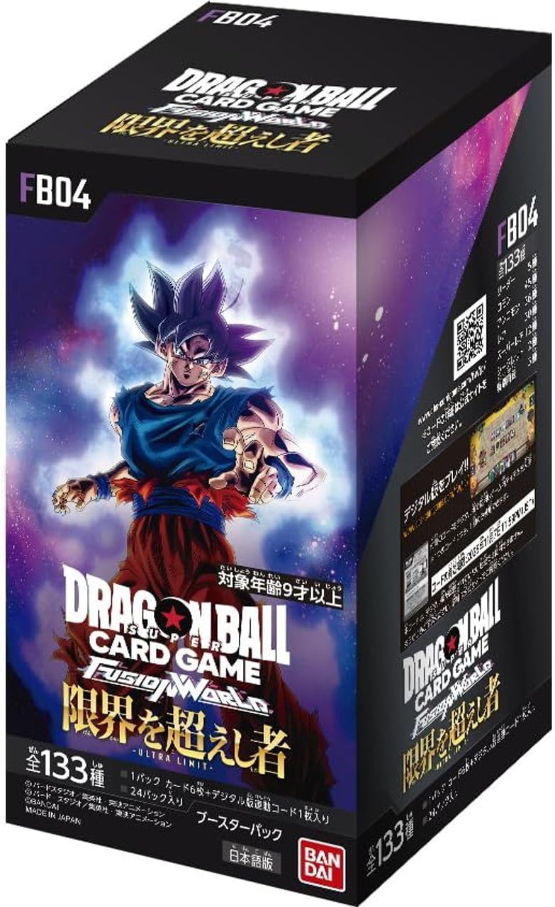 Bandai (BANDAI) Dragon Ball Super Card Game Fusion World Booster Pack [FB04] (Box) - image 1