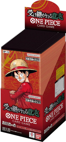 BANDAI ONE Piece Card Game Inherited Will (OP-13) (Box) Pack of 24 - image 1