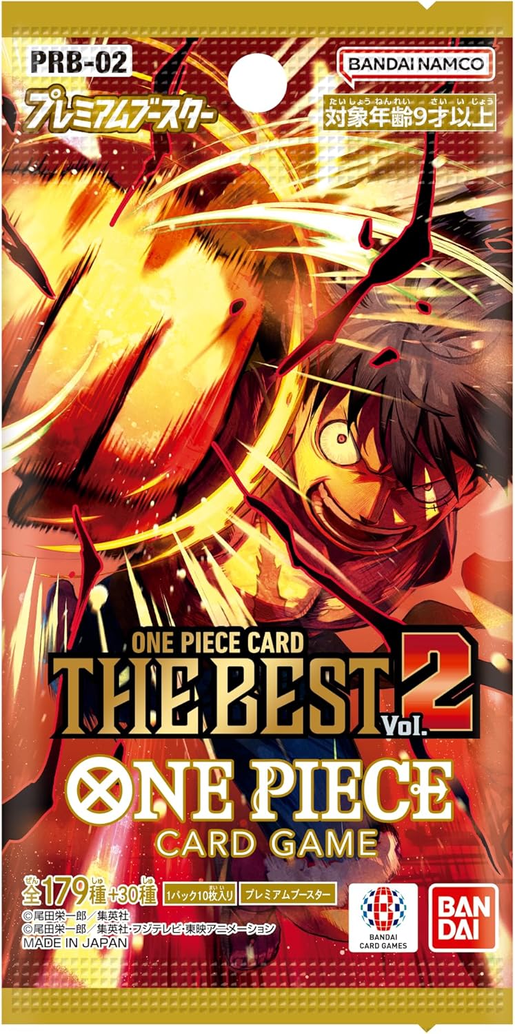 BANDAI ONE Piece Card Game The Best Vol.2 (PRB-02) Booster Box (Japanese) -s - image 3
