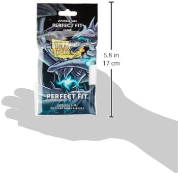 Dragon Shield Perfect Fit Sleeves – Japanese Size, Clear (100) - image 3
