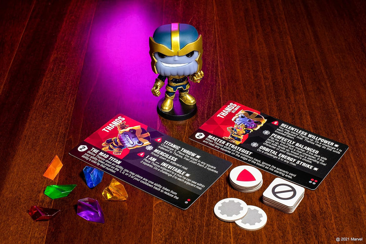Funkoverse Marvel 101 Thanos 1-Pack (3" Pop! Figure) - image 4