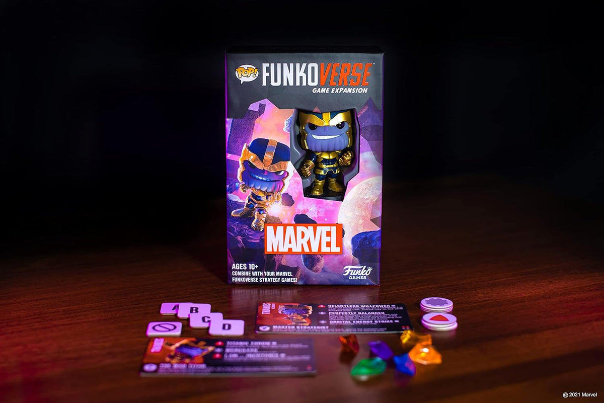 Funkoverse Marvel 101 Thanos 1-Pack (3" Pop! Figure) - image 5