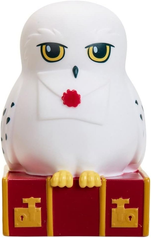 GoGlow 14341 Harry Potter Hedwig Kids Bedside Night Light and Torch Buddy, White - image 1