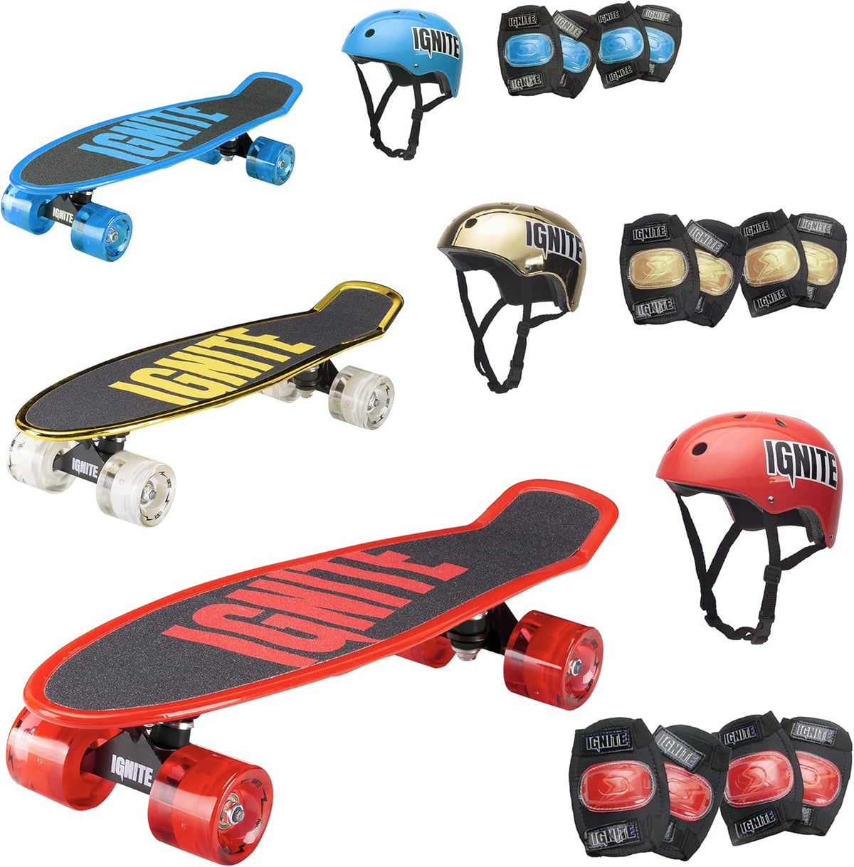 Ignite Tyro Skateboard Combo Pack Red - image 1