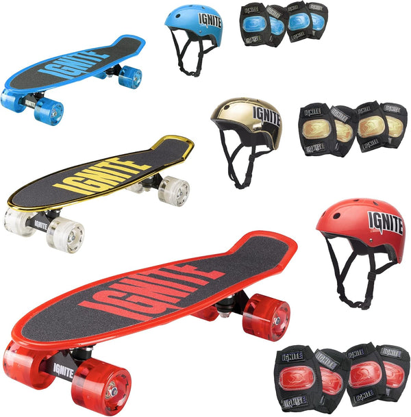 Ignite Tyro Skateboard Combo Pack – Red