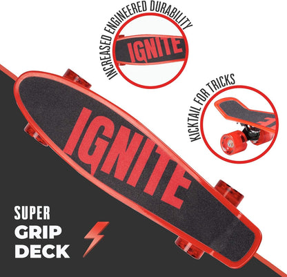 Ignite Tyro Skateboard Combo Pack Red - image 2