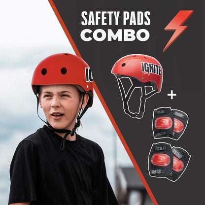 Ignite Tyro Skateboard Combo Pack Red - image 3