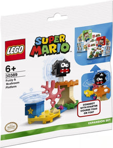 LEGO 30389 Super Mario Polybeutel Set mit Plattform und Pilz - image 1