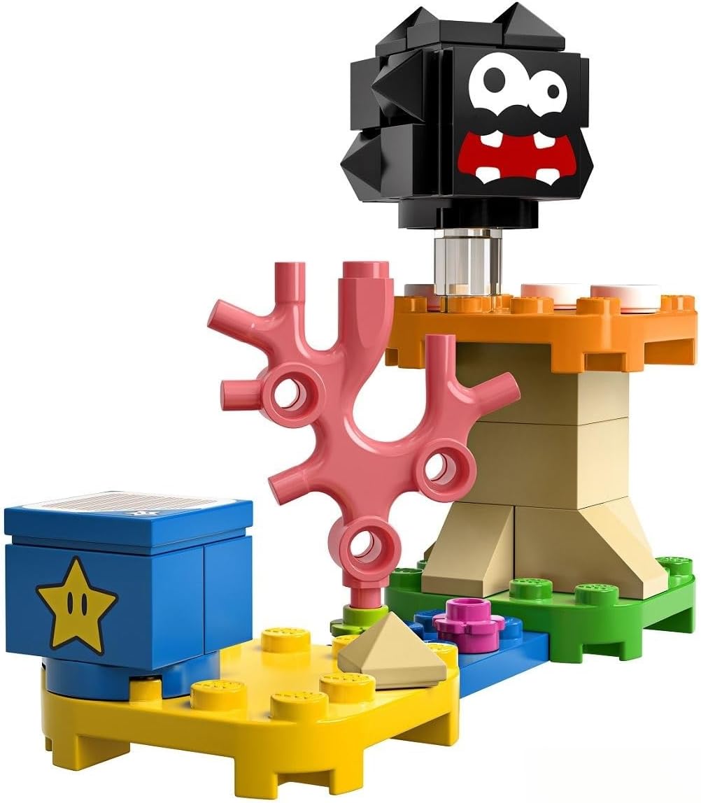 LEGO 30389 Super Mario Polybeutel Set mit Plattform und Pilz - image 3