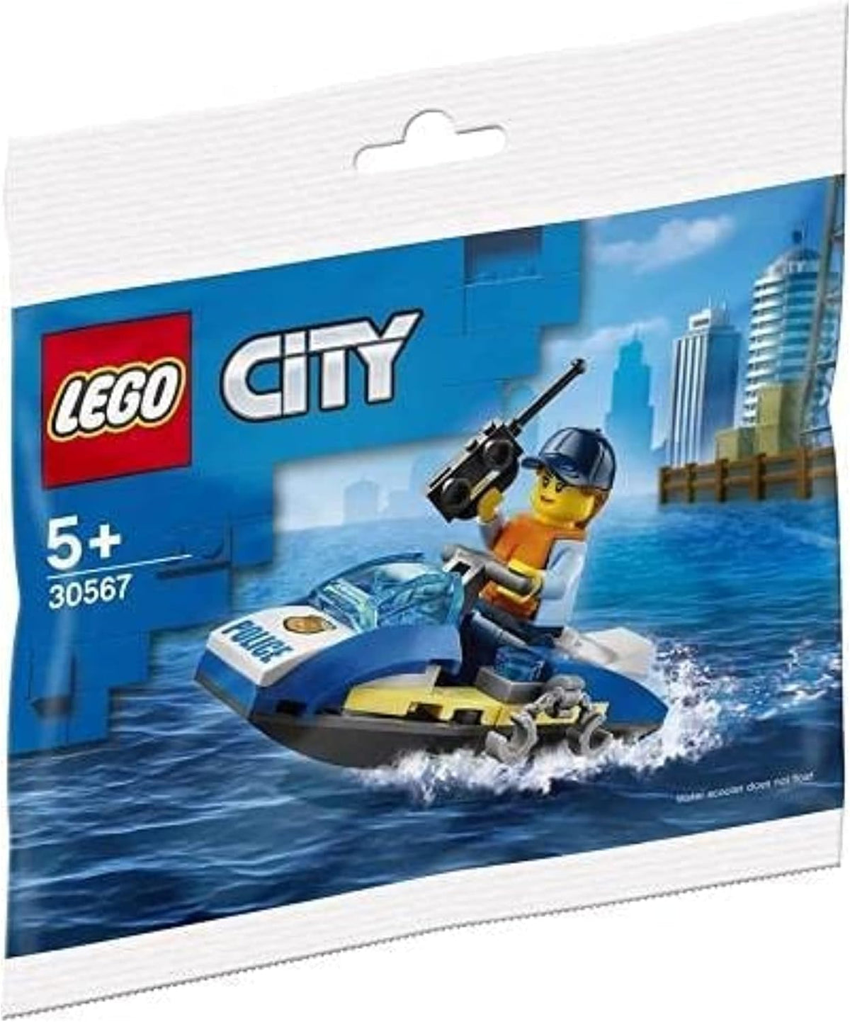 LEGO 30567 City Police Jet Ski Polybag Set - image 1