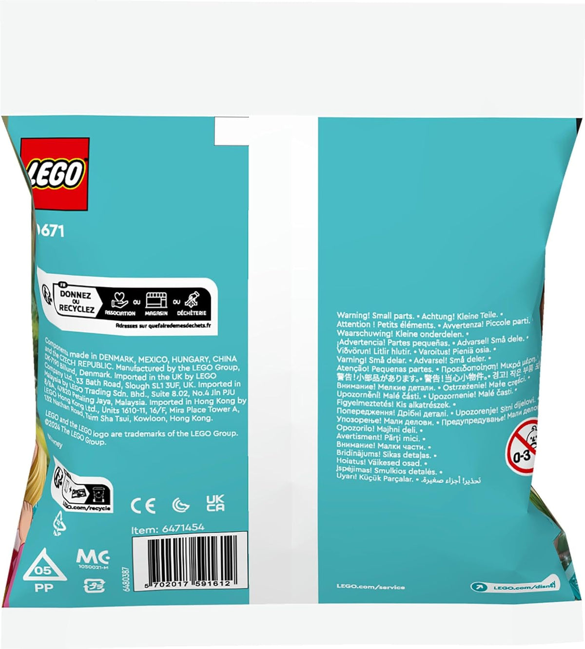 LEGO 30671 Aurora’s Forest Playground - New. - image 3