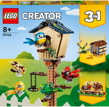 LEGO 31143 Creator 3in1 Birdhouse: Birds to Hedgehog to Beehive Set - image 2