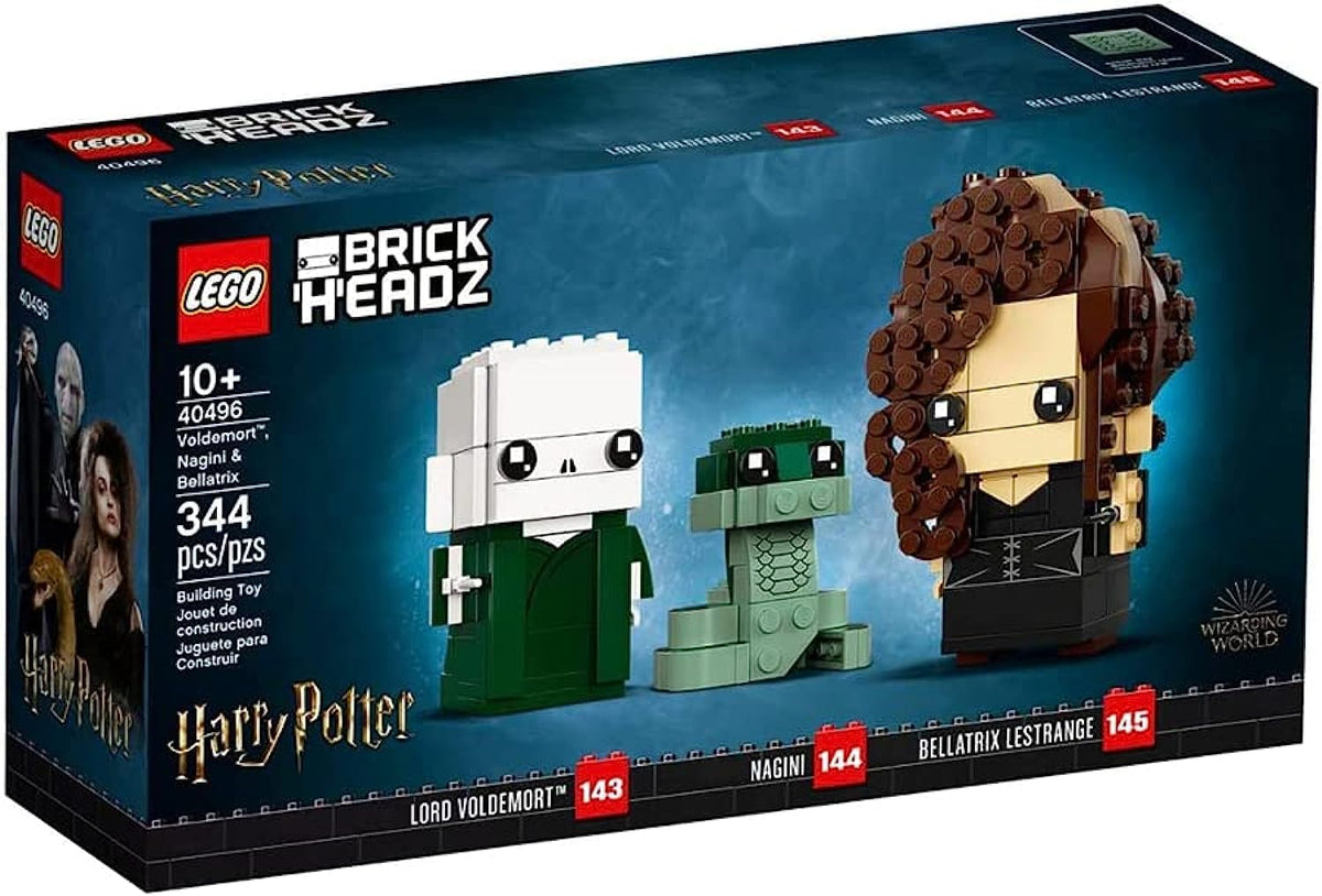 LEGO 40496 HARRY POTTER BRICKHEADZ Voldemort - Nagini - Bellatrix - image 1