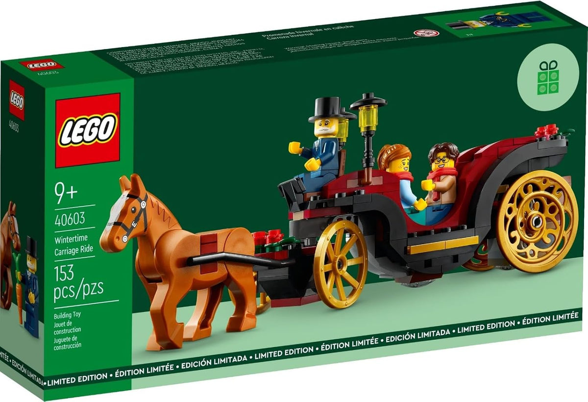LEGO 40603 Wintertime Carriage Ride - New. - image 1