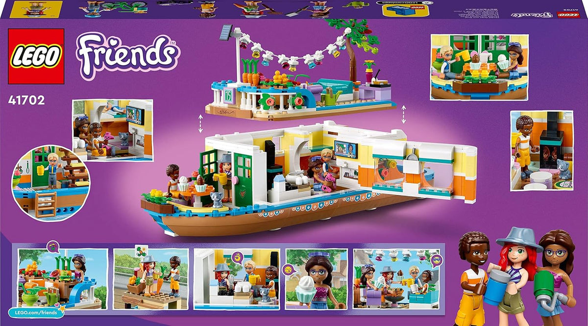LEGO 41702 Friends The Barge Boat Toy for Children from 7 Years with Garden - image 3