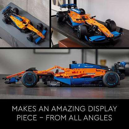 LEGO 42141 Technic McLaren Formula 1 2022 Replica Race Car Model Building Kit - image 14