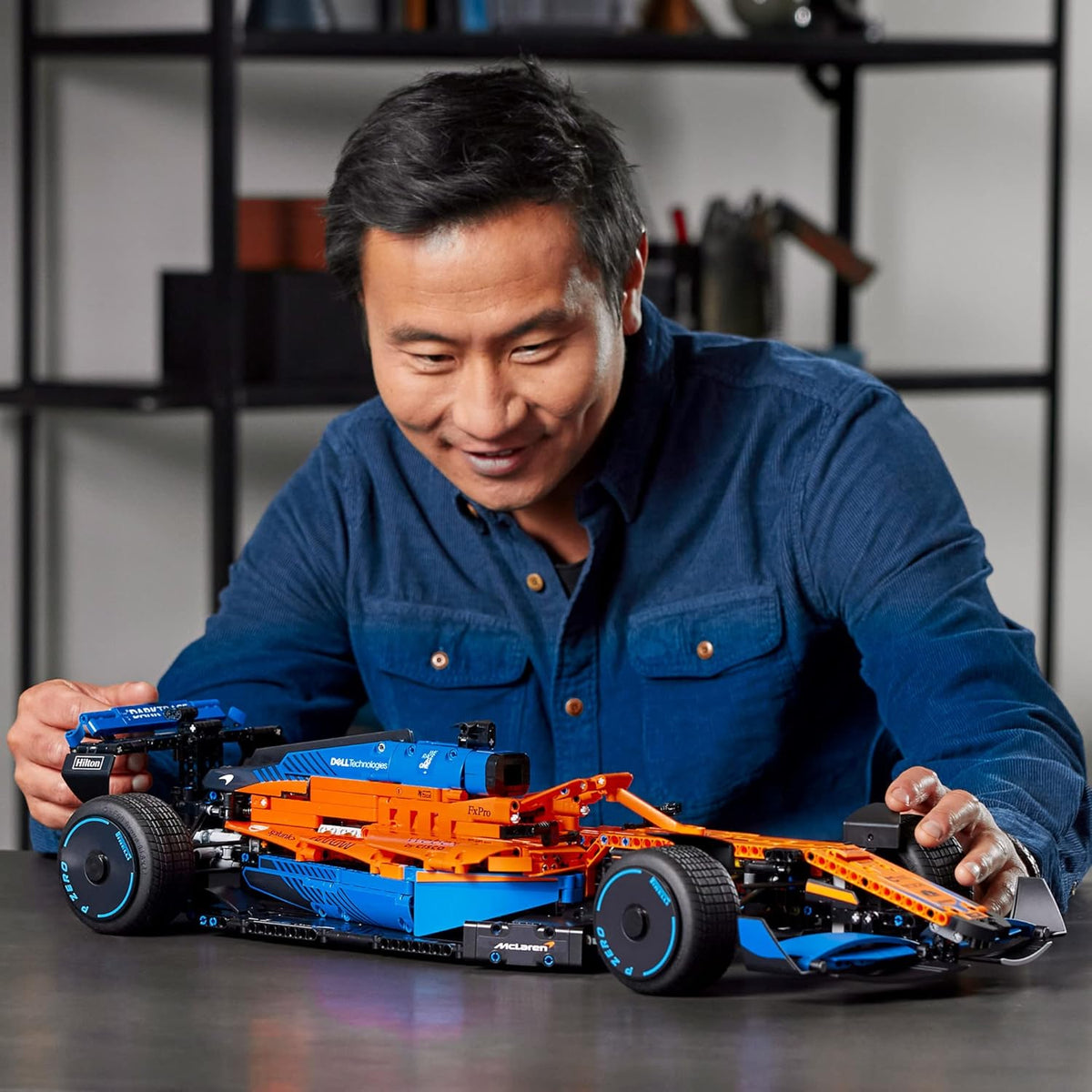 LEGO 42141 Technic McLaren Formula 1 2022 Replica Race Car Model Building Kit - image 3