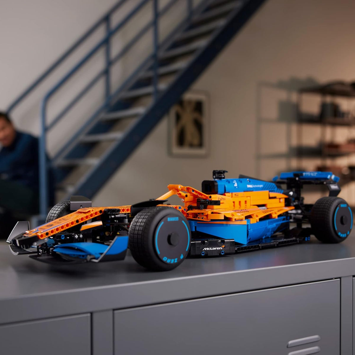 LEGO 42141 Technic McLaren Formula 1 2022 Replica Race Car Model Building Kit - image 6