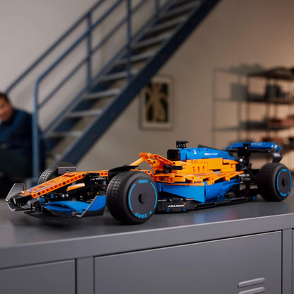 LEGO 42141 Technic McLaren Formula 1 2022 Replica Race Car Model Building Kit - image 6