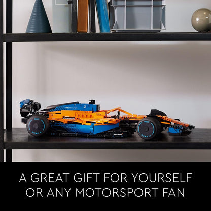 LEGO 42141 Technic McLaren Formula 1 2022 Replica Race Car Model Building Kit - image 7