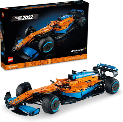 LEGO 42141 Technic McLaren Formula 1 2022 Replica Race Car Model Building Kit - image 8