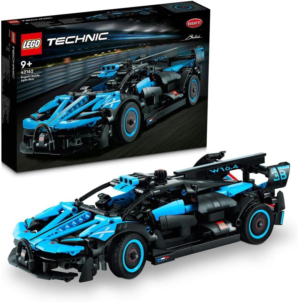 LEGO 42162 Technic Bugatti Bolide Agile Blue Car Model Building Kit - image 1