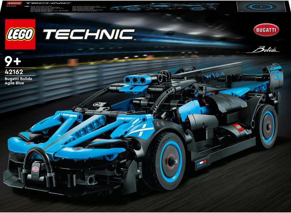 LEGO 42162 Technic Bugatti Bolide Agile Blue Car Model Building Kit - image 2