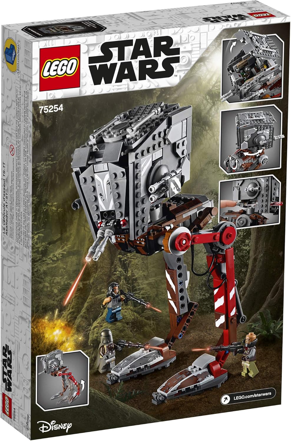 LEGO 75254 Star Wars AT-ST Raider from The Mandalorian Building Model - image 4