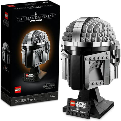 LEGO 75328 Star Wars The Mandalorian Helmet Buildable Model Kit - image 1