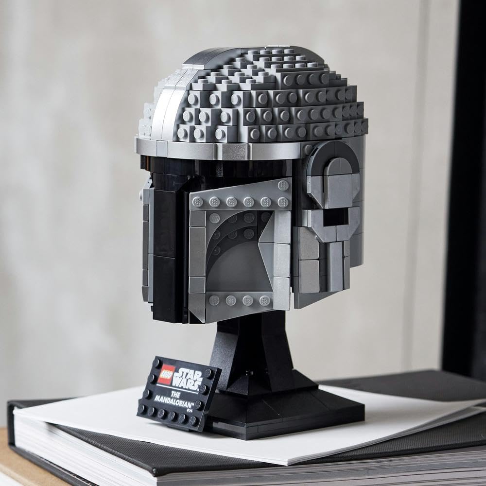 LEGO 75328 Star Wars The Mandalorian Helmet Buildable Model Kit - image 7