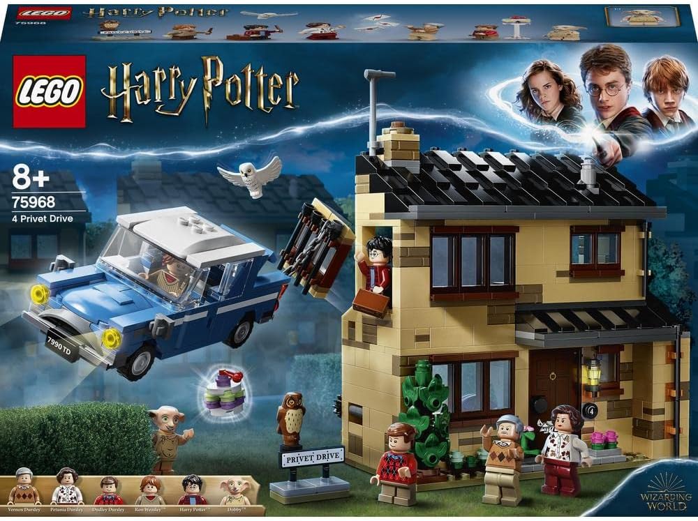 LEGO 75968 Harry Potter 4 Privet Drive House and Ford Anglia Car Toy - image 2