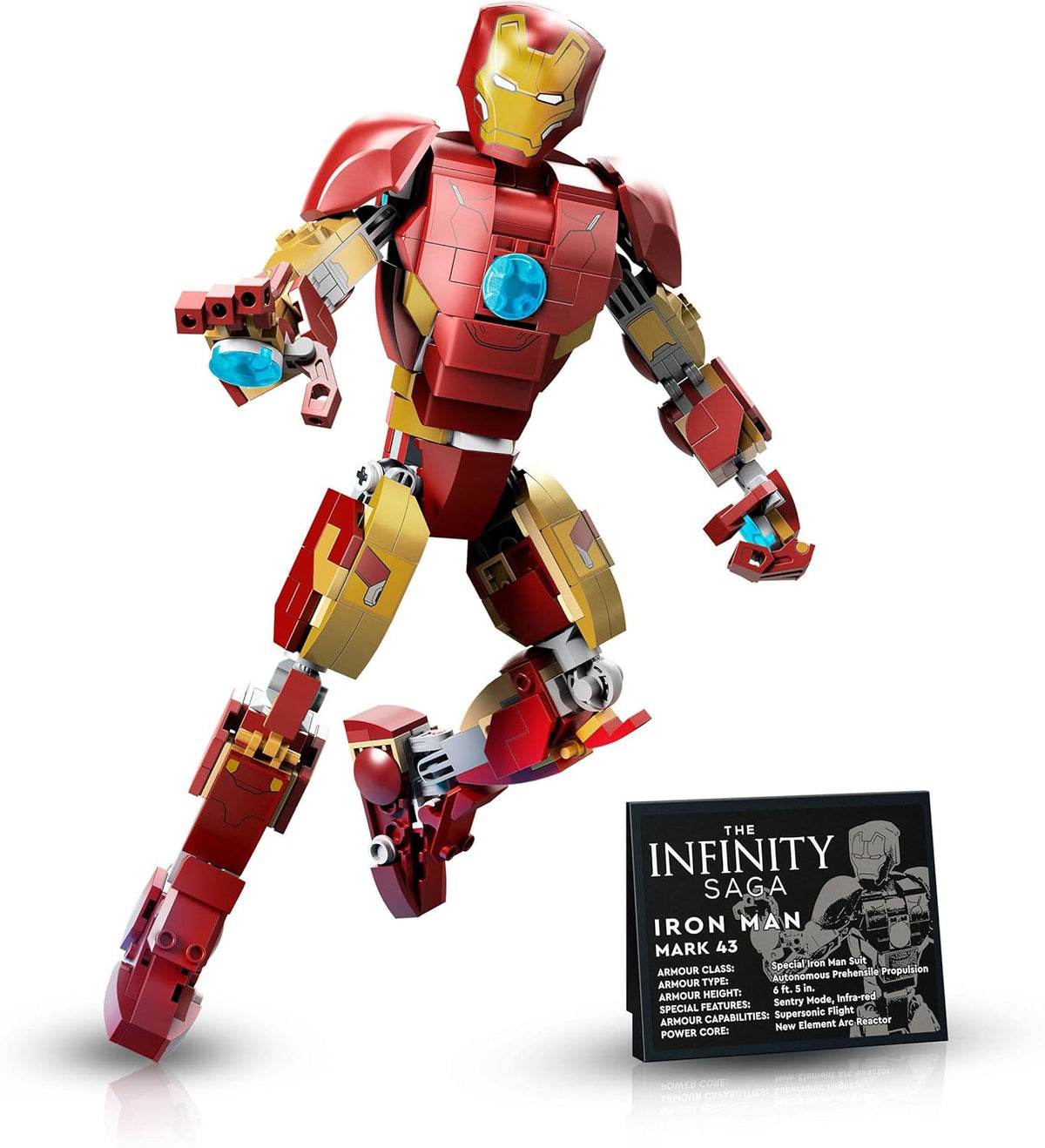 LEGO 76206 Marvel Iron Man Figure Collectible Buildable Toy - image 7