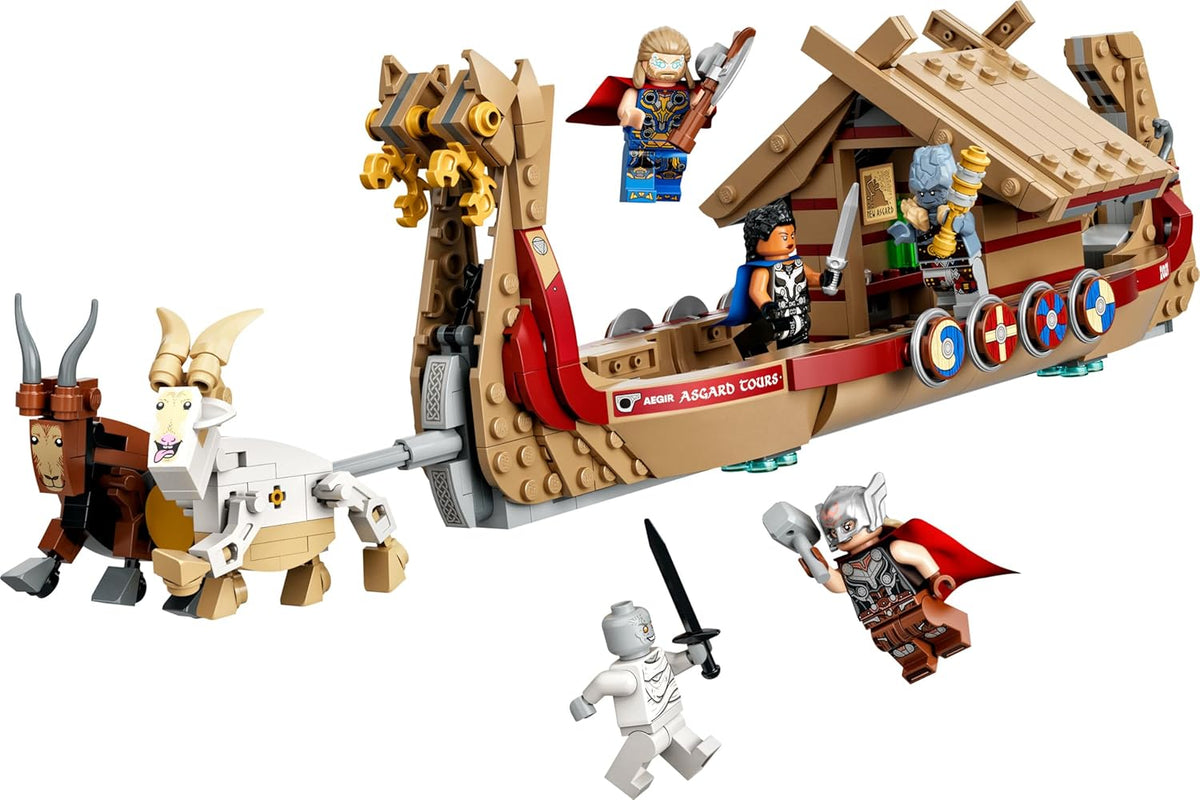 LEGO 76208 Marvel The Goat Boat Buildable Thor Set with Toy Ship - image 4