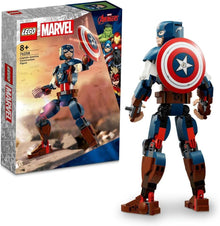 LEGO 76258 Marvel Captain America Construction Figure Buildable Toy with Shield - image 1