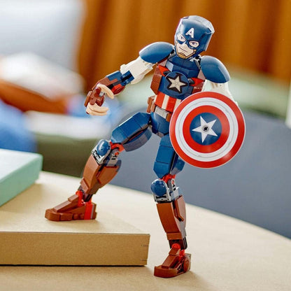 LEGO 76258 Marvel Captain America Construction Figure Buildable Toy with Shield - image 6