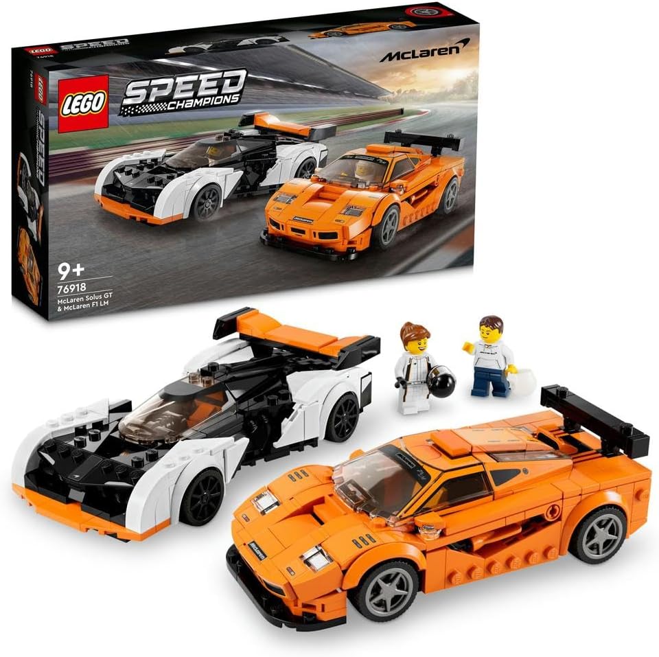 LEGO 76918 Speed Champions McLaren Solus GT & McLaren F1 LM - image 1