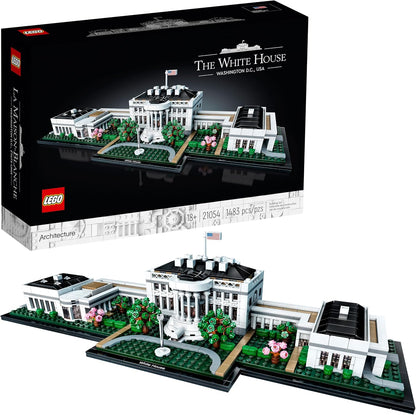 LEGO Architecture The White House Advanced Building Set for Adults 18+, Multicolor, 21054 - image 1