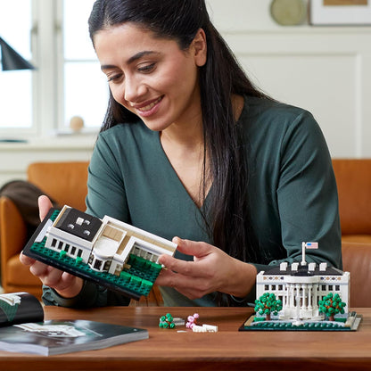 LEGO Architecture The White House Advanced Building Set for Adults 18+, Multicolor, 21054 - image 3